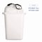 Boardwalk 13 gal Trash Bags, 24.5 in x 27.4 in, Regular-Duty, .8 M, White BWK1DK100 - alternate 20